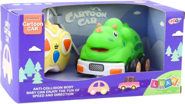 Spiegelgesteuertes Kinderspielzeugauto Dino