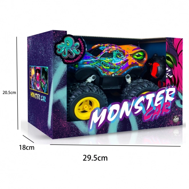 RC Monsterauto mit LED-Beleuchtung