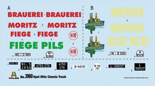 Opel Blitz Klassischer Truck Modell