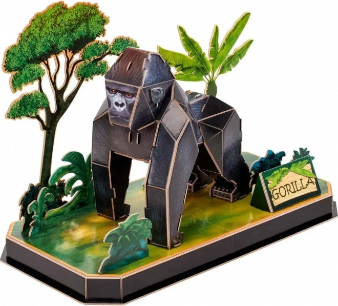 3D-Puzzle Tiere - Gorilla