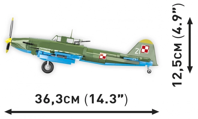 COBI II WW IL-2M3 Šturmovik Bausteinmodell