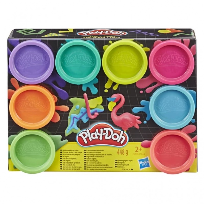 Play-Doh Neonset Knete 8er-Pack