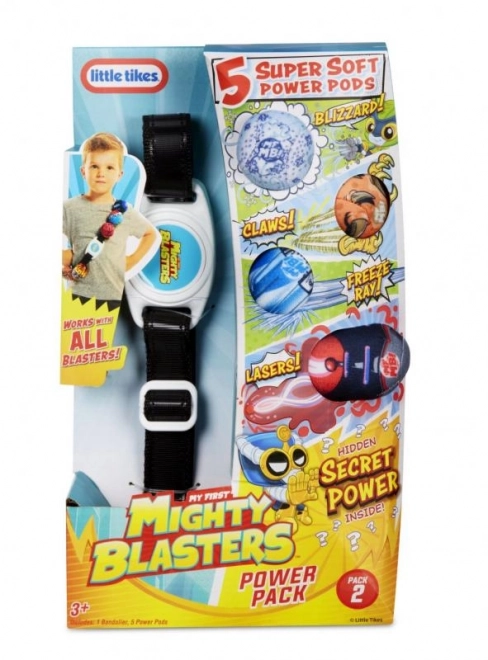 Little Tikes Mighty Blasters Gürtel mit Geschossen