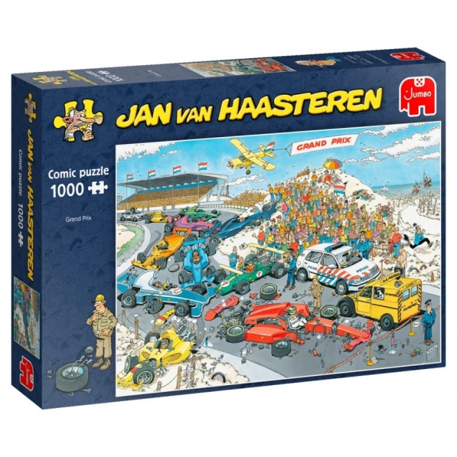 Jumbo Puzzle Jan van Haasteren - Start Formel 1, 1000 Teile