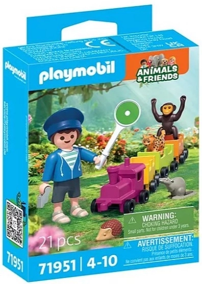 Playmobil Animals & Friends Ausflug mit dem Tierzug