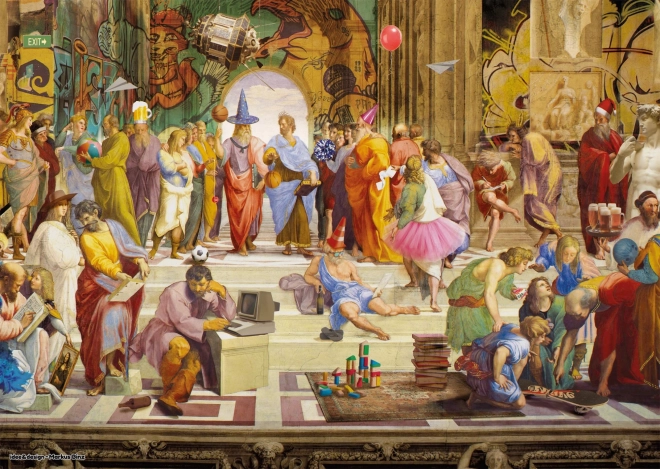 Schmidt Puzzle Art&Fun: Athener Schule 1000 Teile