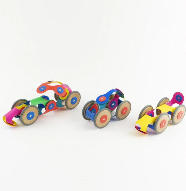 Magnetische Clixo Fahrzeugbau-Set