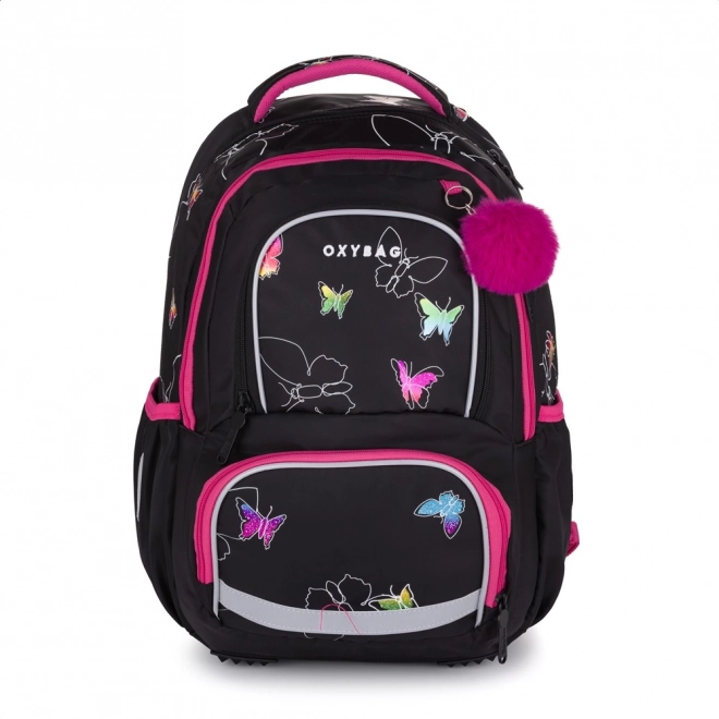 Schulrucksack OXY NEXT Butterfly