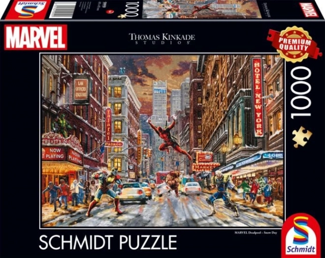 Schmidt Puzzle: Deadpool von Marvel mit 1000 Teilen