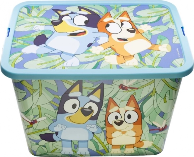 Aufbewahrungsbox 23 l BLUEY mit Deckel