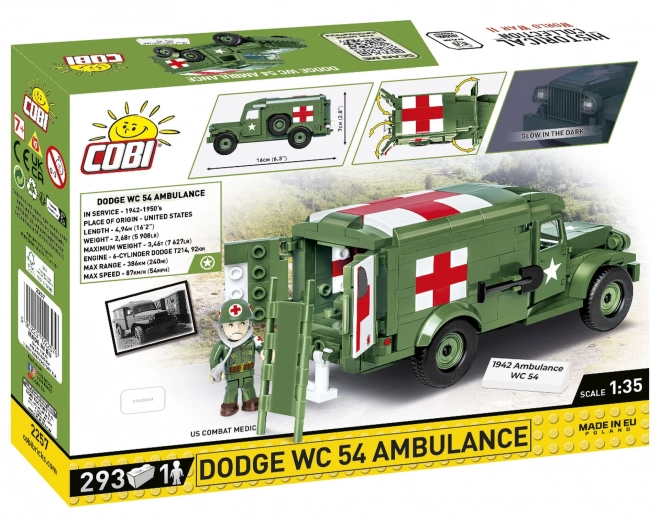 Konstruktionsspielzeug Zweiter Weltkrieg 1942 Ambulance
