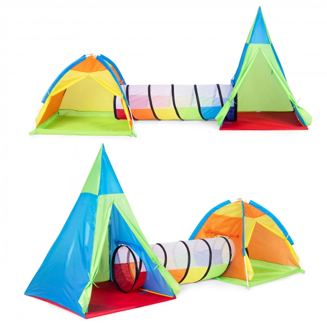 Kinder Spielzelt Set 3-in-1 Igloo Tipi Tunnel von IPlay