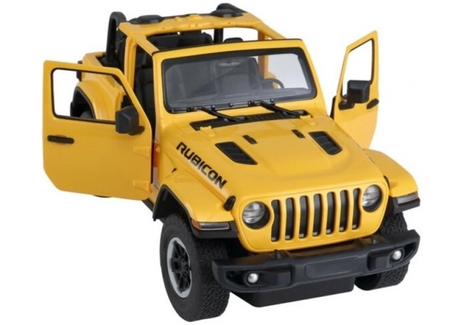 Auto R/C Jeep Wrangler Rubicon 1:14 Rastar – Gelb
