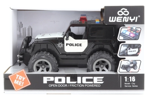 Jeep Polizei Batterie