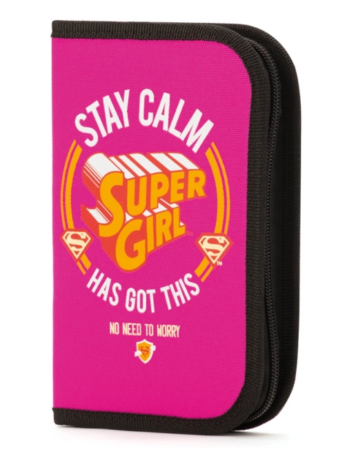 Stilvolles Motiv Super Girl „stay calm“