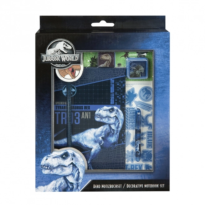 Jurassic World Kreatives Notizbuch-Set