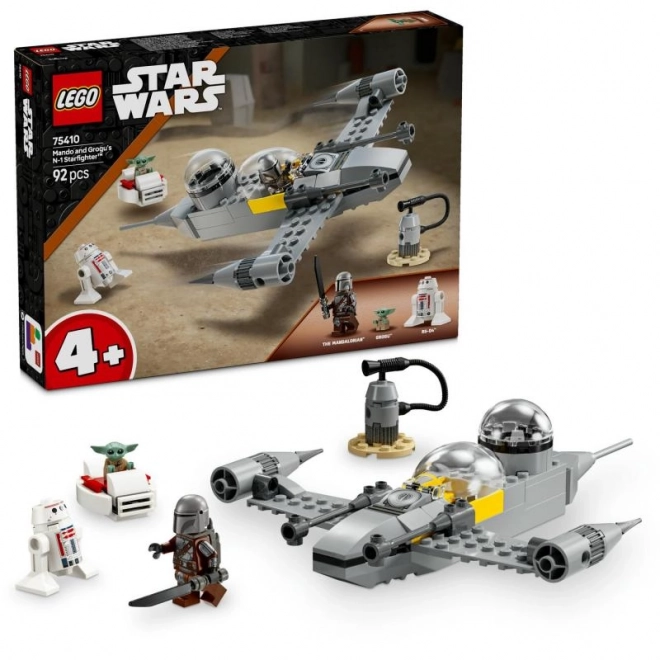 Lego Star Wars N-1 Jäger mit Mando und Grogu