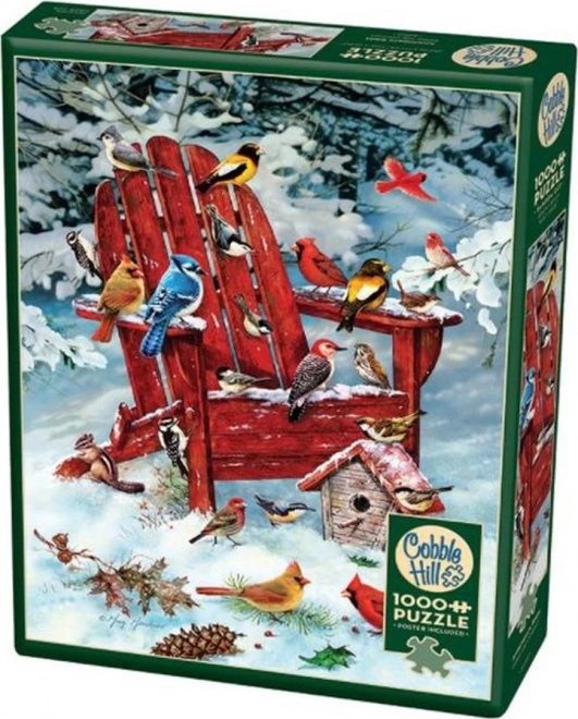 Puzzle Vögel von Adirondack 1000 Teile von Cobble Hill