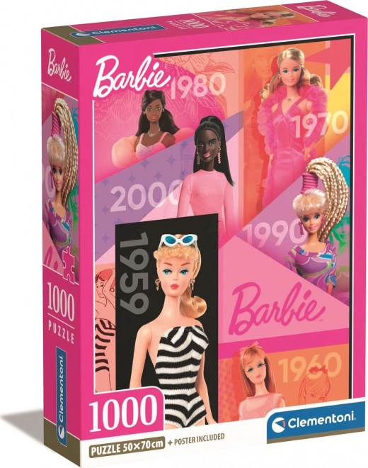 Clementoni Puzzle Barbie 1000 Teile