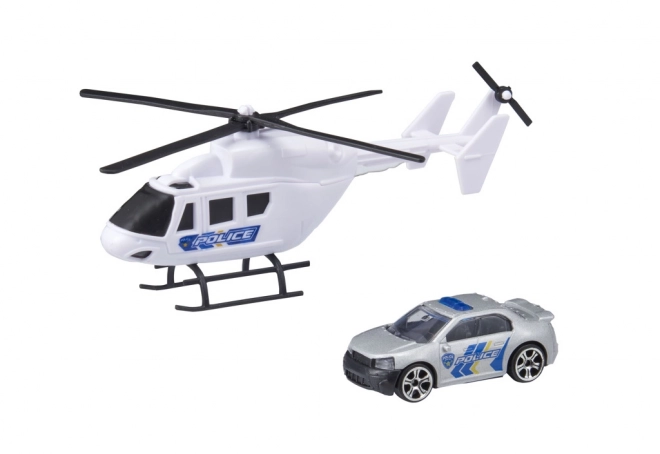 Teamsterz Helikopter und Auto Set