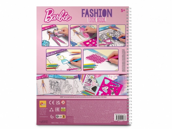 Barbie Malbuch und Skizzenbuch