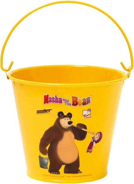 Bino Mascha und der Bär Garten-Eimer für Kinder