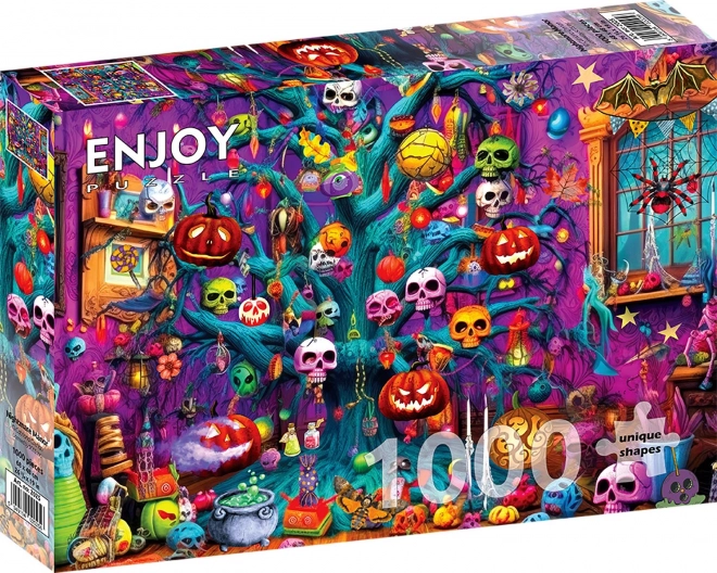 Puzzle Herrenhaus der Alpträume 1000 Teile