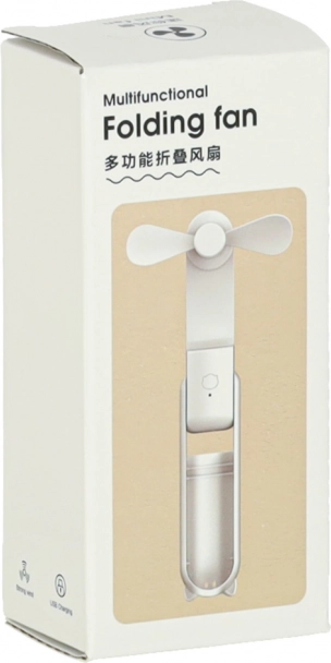 Mini tragbarer USB-Ventilator klappbar grün