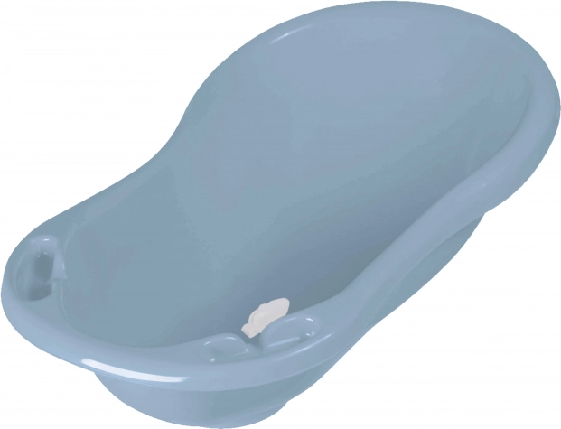 Babybadewanne mit Stöpsel Pure 84 cm – Blau