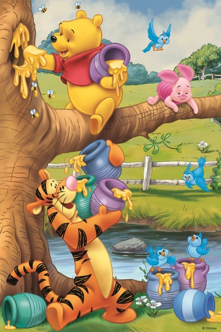 Puzzle 60 Teile Winnie Puuh Kleinigkeiten