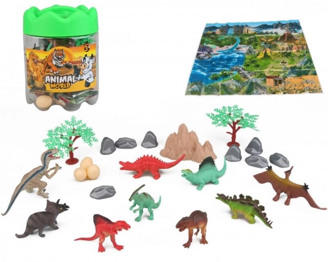 Dinosaurier Spielset 24-teilig