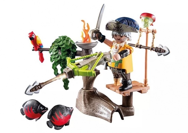 Playmobil Pirat mit Balliste