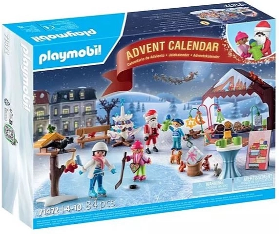 Figurenset 71472 Weihnachtsmarkt – Adventskalender
