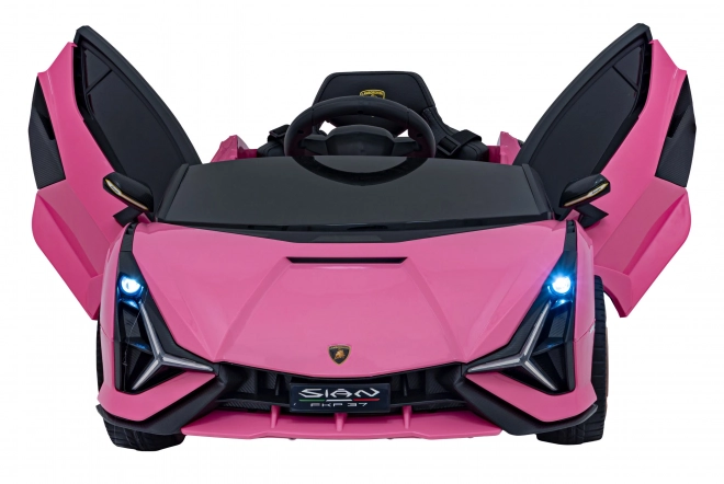 Lamborghini SIAN Kinderauto mit Batterie und Fernbedienung – Rosa