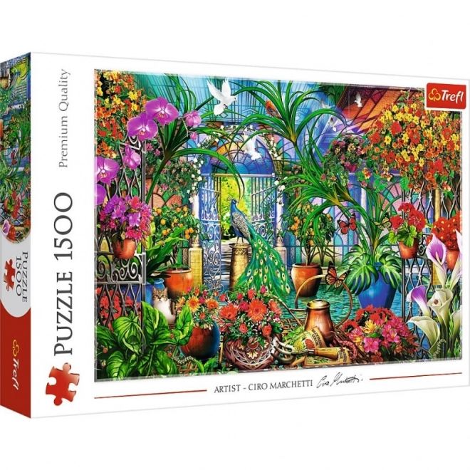 Puzzle 1500 Stück – Geheimer Garten