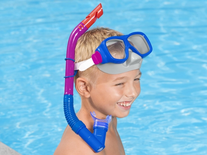 Bestway Hydro Swim Schnorchel-Masken-Set für Kinder – lila