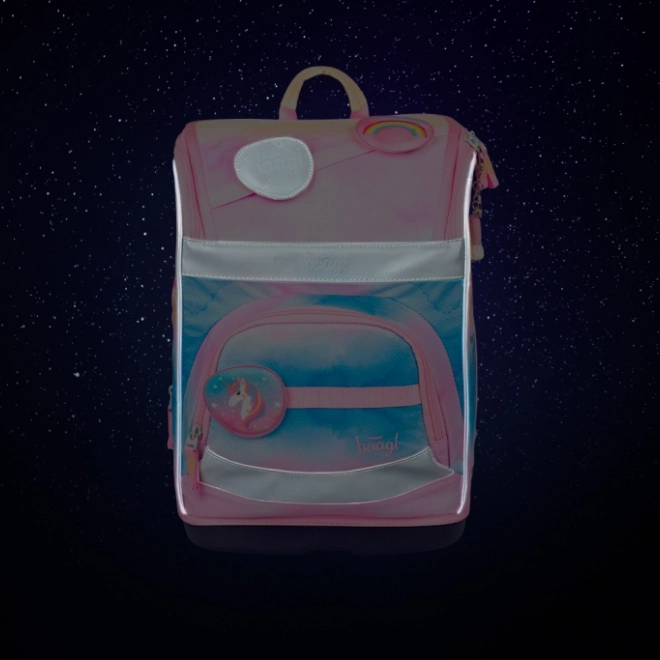 Schulranzen Zippy Plus Regenbogen-Einhorn