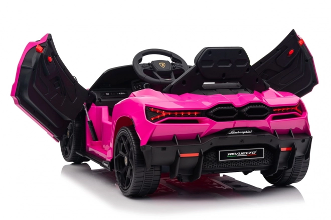 Rosa Lamborghini Revuelto für Kinder