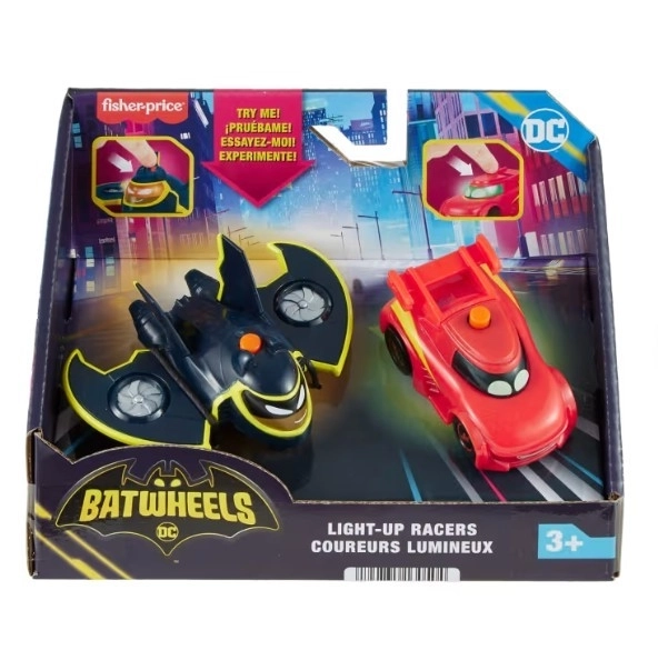 Fahrzeuge mit Lichtern DC Batwheels