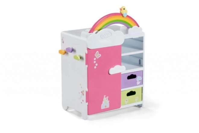 Baby Born Regenbogen Schrank