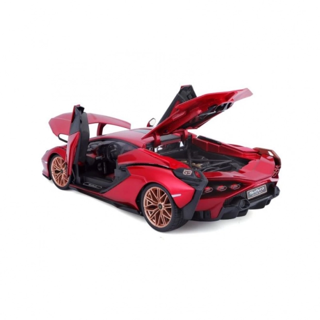 Bburago Lamborghini Sián FKP 37 Modellauto 1:18 Rot