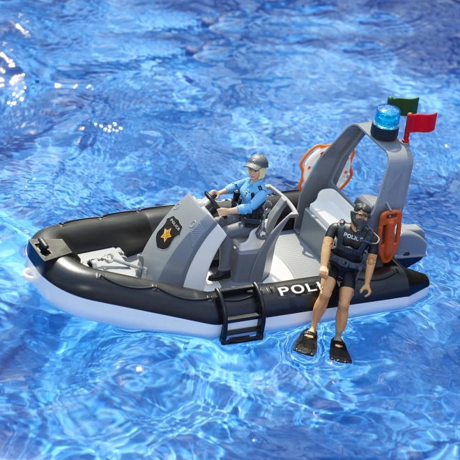 Schwimmfähiges Boot für Wasserrettung