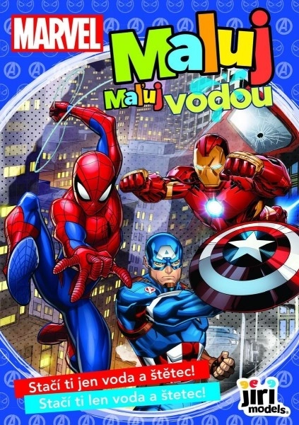 Malbuch Wasserzauber MARVEL