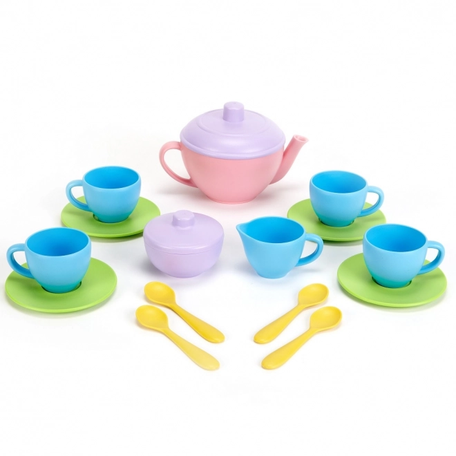 Ökologisches Kindergeschirrset Pink von Green Toys