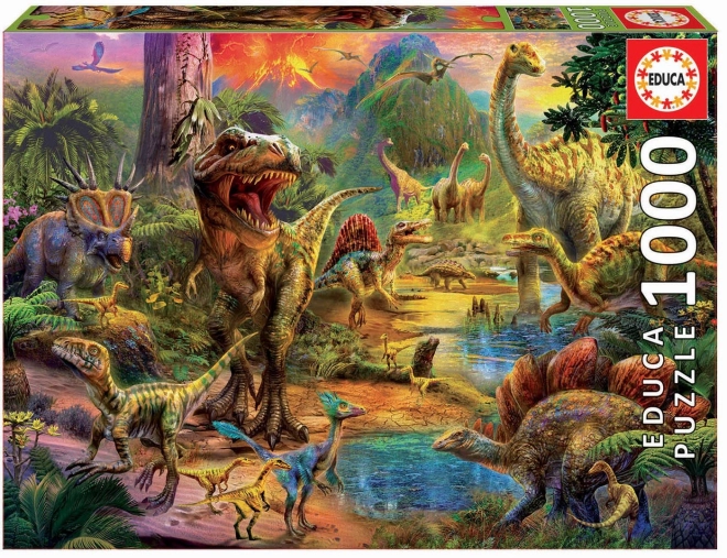Dinosaurs Reich Puzzle 1000 Teile