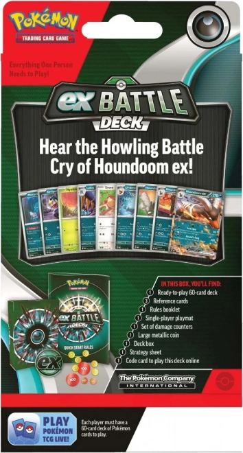 Pokémon TCG Ex Battle Deck Houndoom Ex