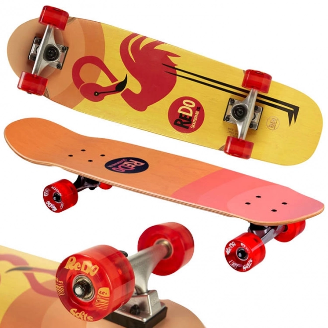 Holzskateboard ReDo Flaming