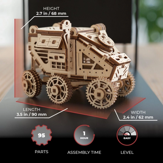 Ugears 3D Puzzle Mars Rover