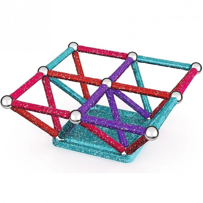 Glitzer Magnetset Recycling 60-teilig von Geomag