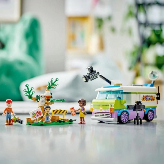 LEGO Friends Journalistenwagen